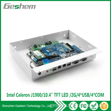 2017 Latest wireless design 10.4'' fanless pc PPC-GS1051HT idustrial touch screen panel pc